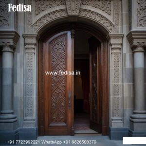 Wooden Carved Door Design Door Cutting Design No-9403