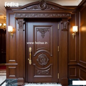 Rustic Classic Door Ghar Ke Darwaje Ka Design No-9416