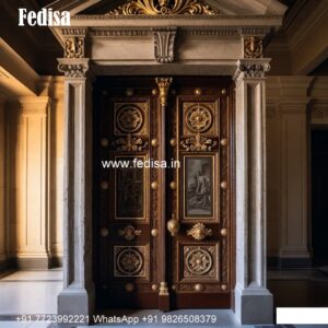 Decorative Wooden Doors Modern Panel Door Design No-9432
