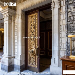 Palace Style Doors Brass Design For Main Door No-9466