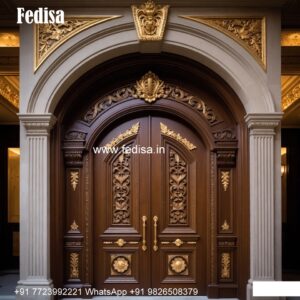 Handcrafted Wooden Door Jali Wale Door Design No-9493