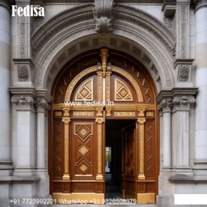 Hardwood Traditional Doors Latest Door Lock Design No-9494