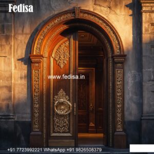 Villa Entrance Door Jali Wala Darwaza Design No-9505