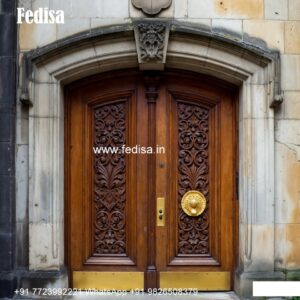 Double Door Classic Style Main Door Color Design No-9516