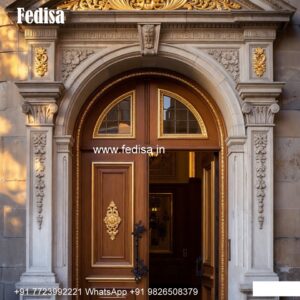 Antique Door Style Iron Door For Main Door No-9525