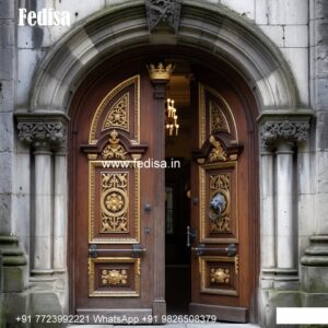 Italian Style Wooden Doors 3d Wood Door Design No-9583