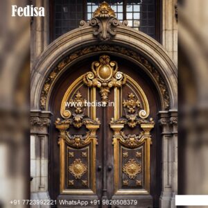 Carved Door Patterns Kitchen Front Door Design No-9595