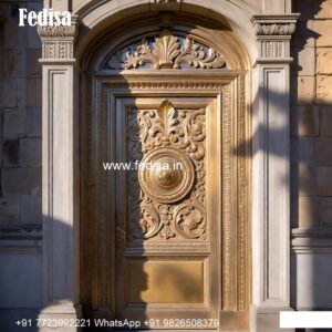 Vintage Wooden Door 8 Feet Main Door Design No-9604