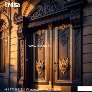 Luxury Classic Doors Beautiful Wooden Door Design No-9611