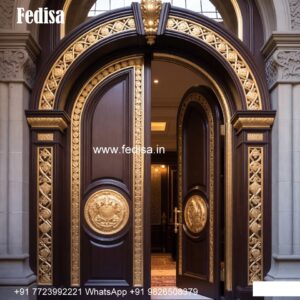 Traditional Door Design Chokhat Design Steel No-9644