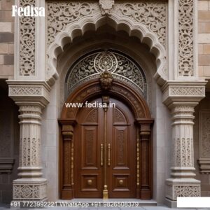 Traditional Carved Wooden Front Door Ideas Front Door Chokhat Design No-9714