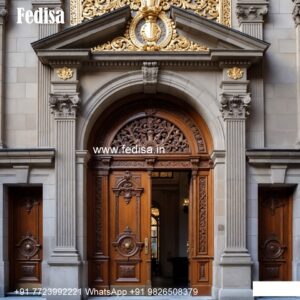 Antique Door Style Main Door Design Sagwan No-9730