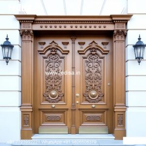 Classic Door Design Double Door Cnc Design No-9766