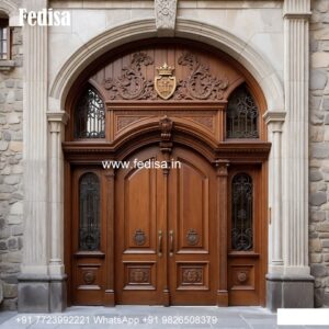 Rustic Classic Door Puja Gate Design No-9785
