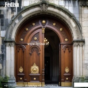 Carved Door Patterns Wood Door Color Design No-9800