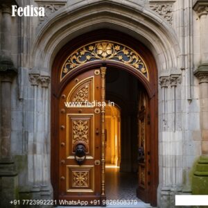 European Classic Door Wooden Door Frame Border Design No-9823