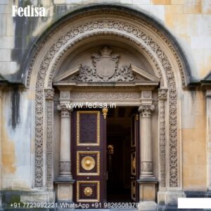 Vintage Wooden Door Blue Door Design No-9850