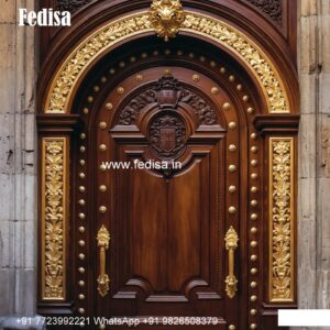 Italian Style Wooden Doors Front Door Steel Design No-9870