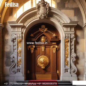 Villa Entrance Door Door Box Design No-9874