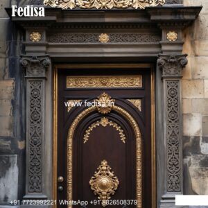 Classic Wooden Main Door Design For Home New Door Lock Design No-9877