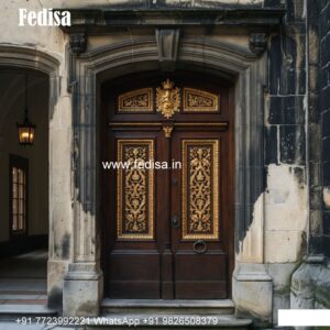 Vintage Wooden Door Designs For Houses Kitchen Entry Door Design No-9880