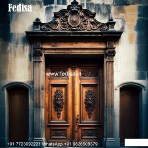 Glass Panel Classic Door Door Design Ganesh No-9888