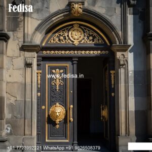 Classic Wooden Main Door Design For Home Pooja Room Door Frame Design No-9918