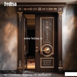 Vintage Wooden Door Good Door Design No-9932