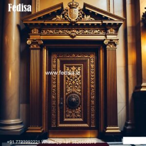 Heritage Door Design Safety Door Laminate Design No-9938