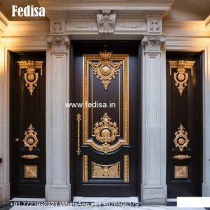 Handcrafted Wooden Door House Door Gate Design No-9944