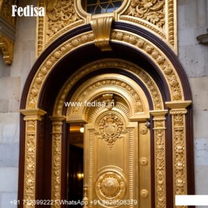 Rustic Classic Door Decorative Door Design No-9949