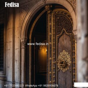 Front Entrance Classic Door Sliding Front Door Design No-9954