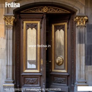 Luxury Classic Entrance Door Designs India Drawing Room Front Door Design No-9961