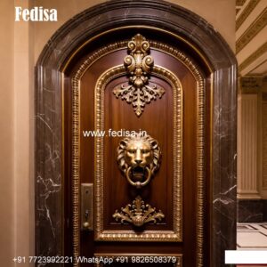 European Classic Door Main Door Design Plywood No-9987