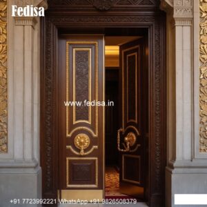 Villa Entrance Door Main Door Pop Design No-9997