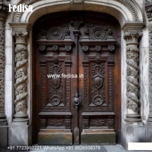 Vintage Wooden Door Designs For Houses Beautiful Entrance Doors No-10003