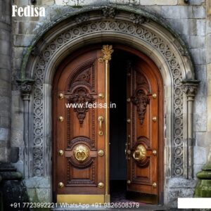 Luxury Classic Doors Puja Mandir Door Design No-10021