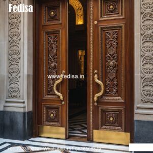 Solid Wood Classic Door Wooden Louver Doors No-10022