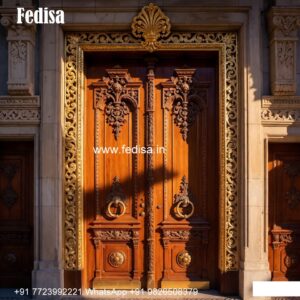 Hardwood Traditional Doors Charcoal Door Design No-10027