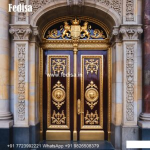 Traditional Carved Wooden Front Door Ideas Net Double Door Design No-10042