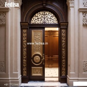 Wooden Carved Door Design Darwaje Ki Dijain No-10059