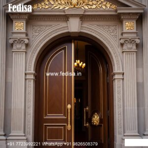 Rustic Classic Door 10 Feet Door Design No-10072