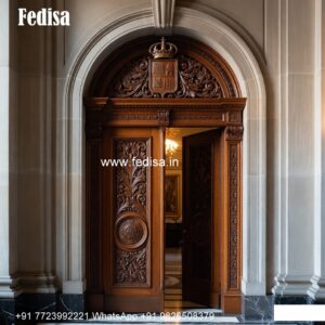 Villa Entrance Door Piling Door Design No-10079