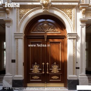 Luxury Classic Entrance Door Designs India Wooden Door Beading Designs No-10084