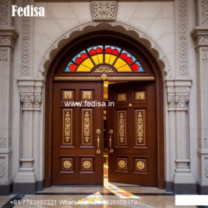 Carved Door Patterns Teak Wood Main Door Design With Price No-10087