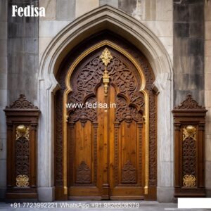 Luxury Classic Doors Metal Jali Door Design No-10103