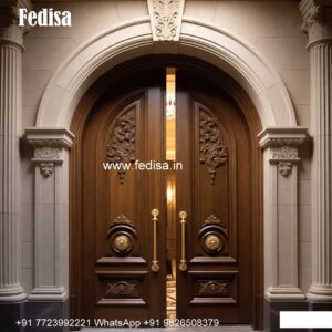 Luxury Classic Entrance Door Designs India Long Door Design No-10125