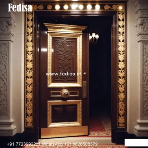 Hardwood Traditional Doors Door Design Wooden With Glass No-10150