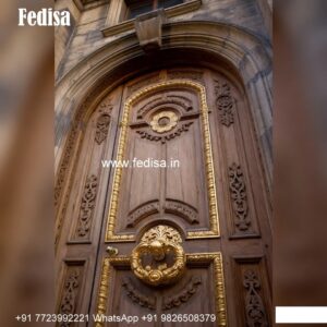 Front Entrance Classic Door Main Door Iron Design For Home No-10159