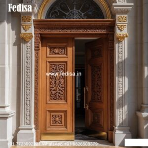 Traditional Carved Wooden Front Door Ideas Fancy Jali Door Design No-10165